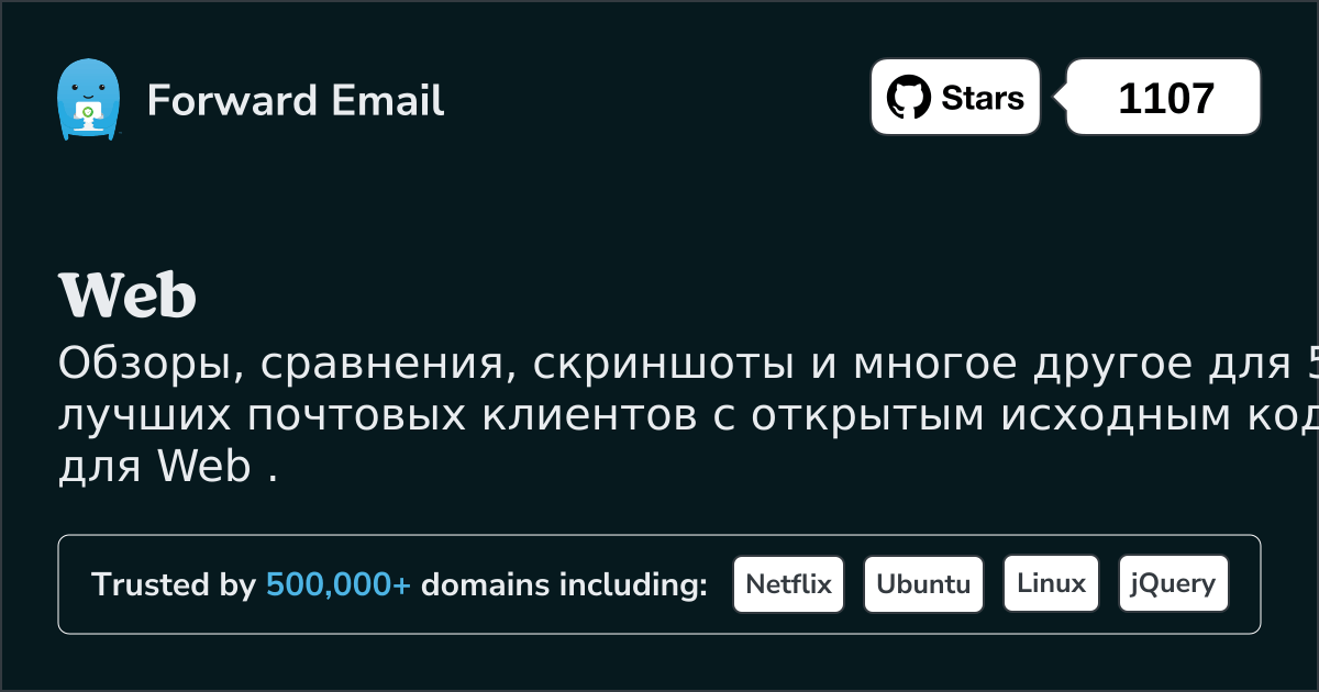 5 лучших почтовых клиентов с открытым исходным кодом для Web в 2025