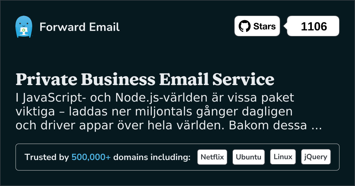 Ett decennium av effekt: Hur våra npm-paket når 1 miljard nedladdningar och formade JavaScript