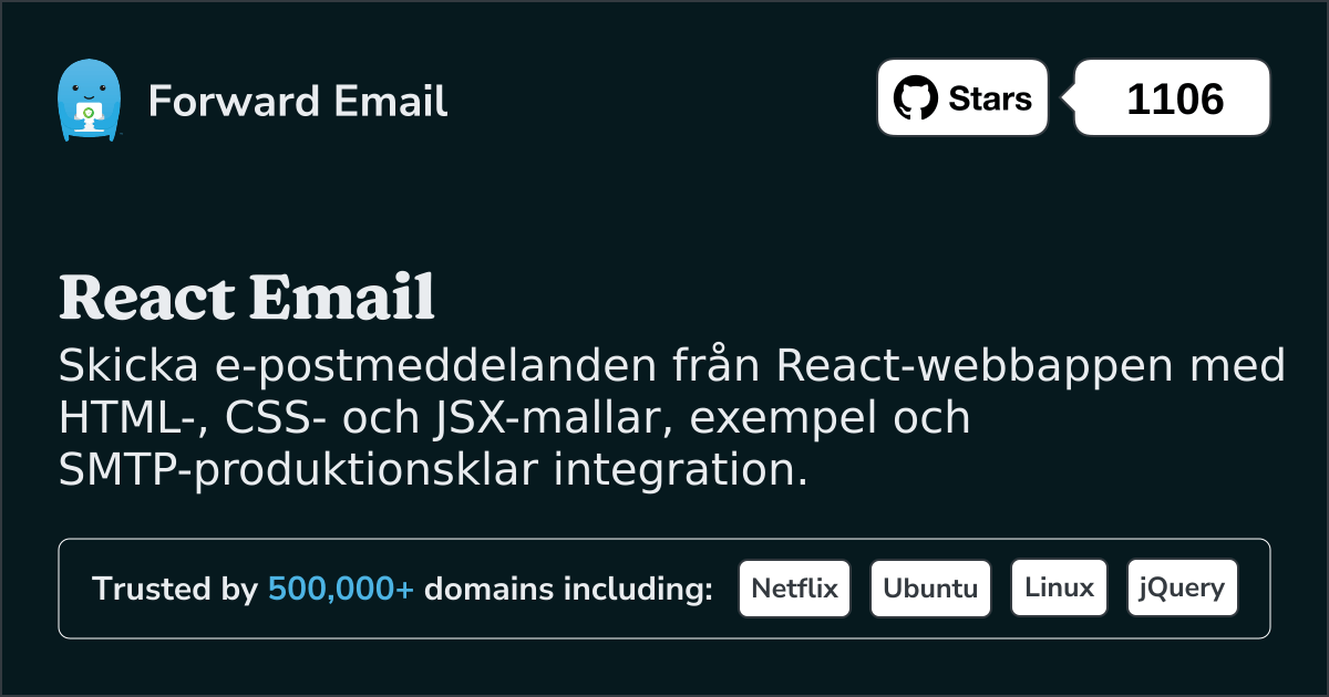 Skicka reaktionsmail