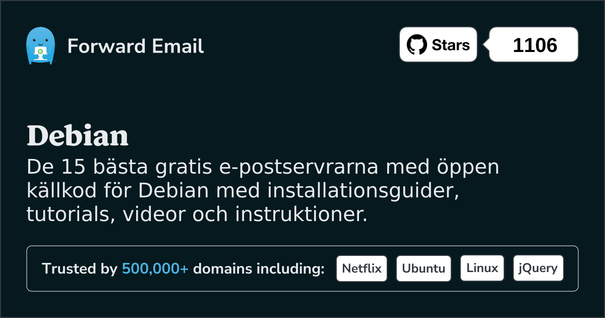 15 bästa e-postservrar med öppen källkod för Debian 2025