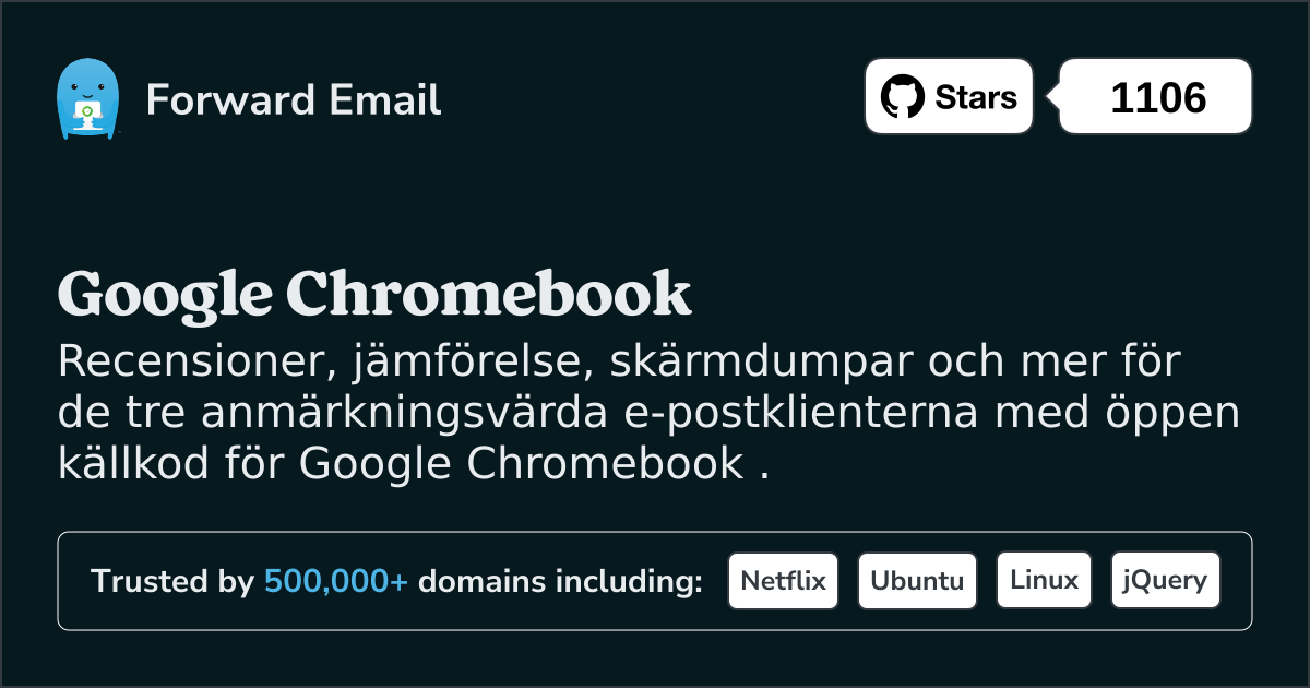 3 kända e-postklienter med öppen källkod för Google Chromebook 2025