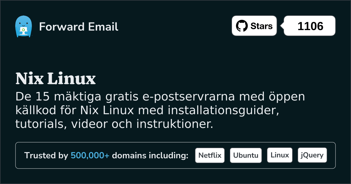 15 mäktiga e-postservrar med öppen källkod för Nix Linux 2025