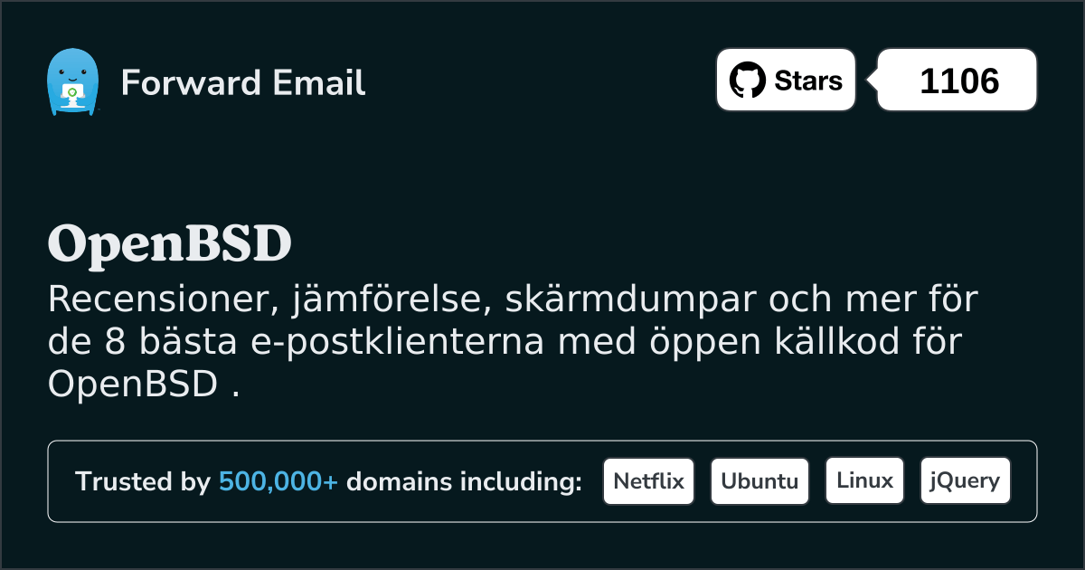 8 bästa e-postklienter med öppen källkod för OpenBSD 2025