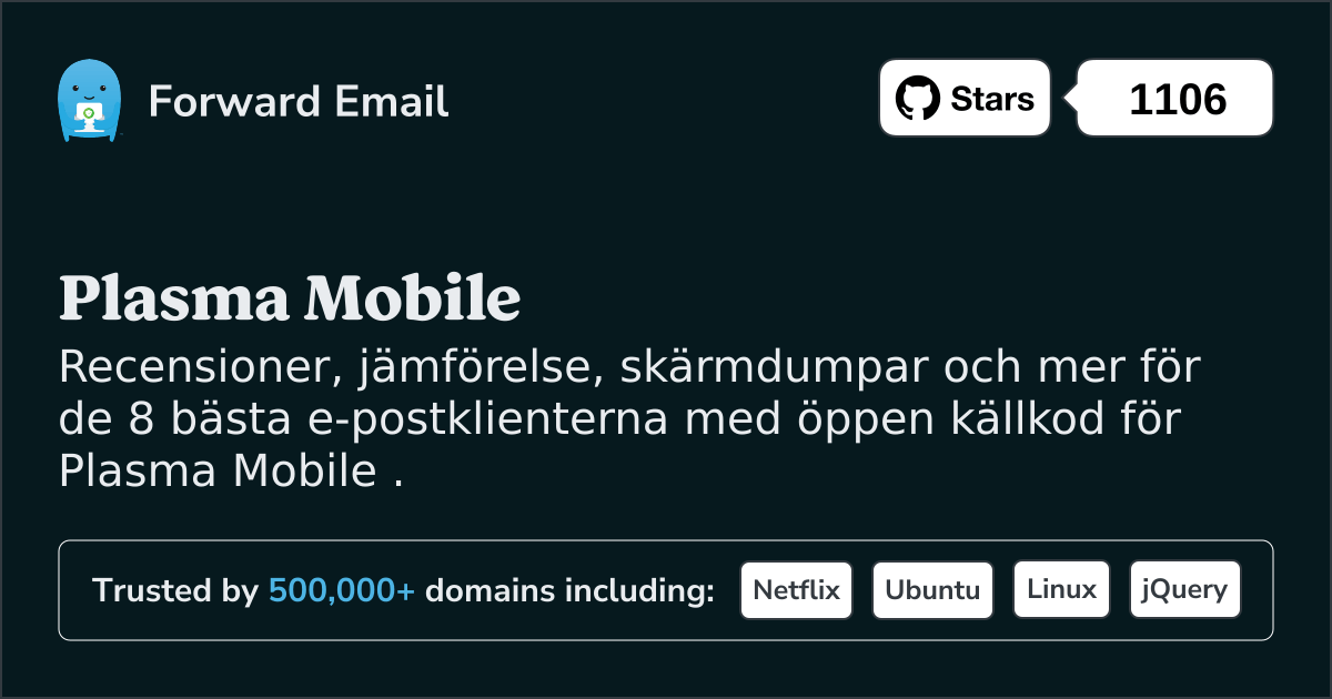 8 bästa e-postklienter med öppen källkod för Plasma Mobile 2025