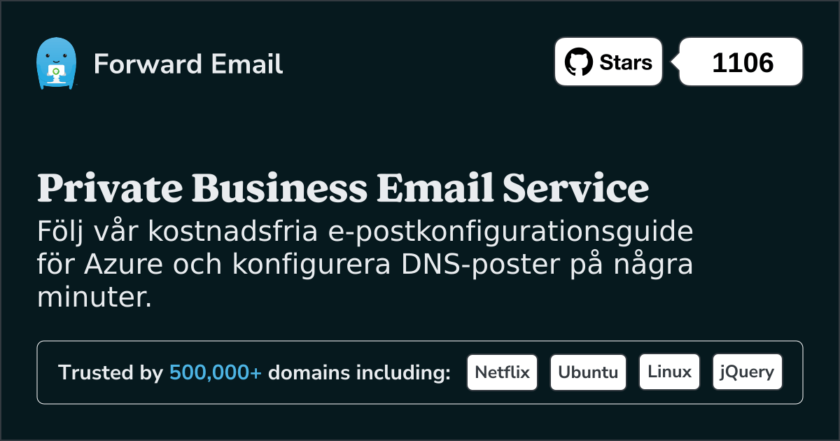 Hur man ställer in e-post med Azure