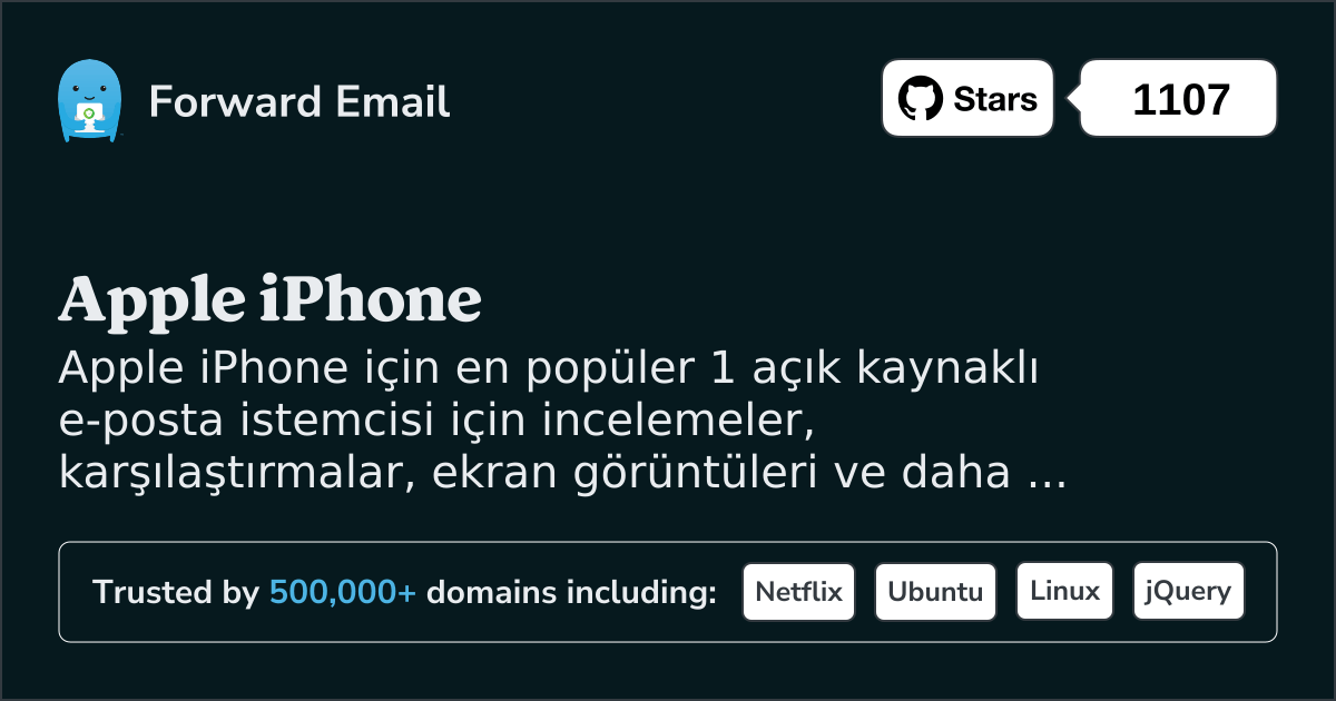 2025 Apple iPhone için En Popüler Açık Kaynaklı E-posta İstemcileri