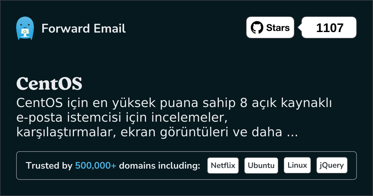 2025 CentOS için En Yüksek Puan Alan 8 Açık Kaynaklı E-posta İstemcisi