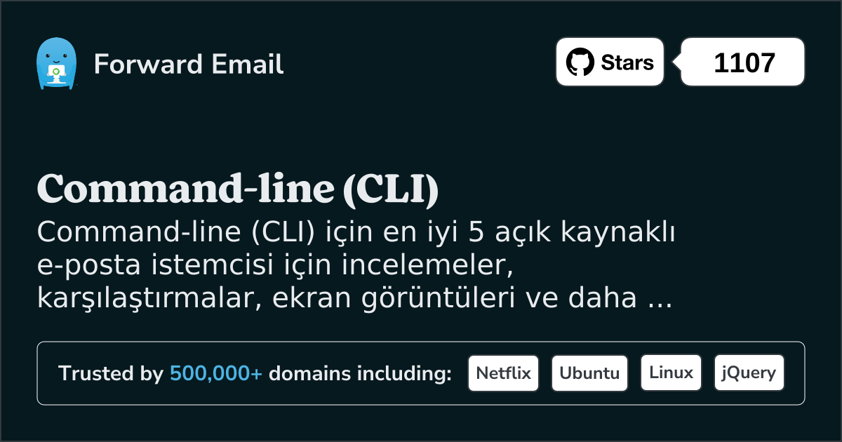2025 Command-line (CLI) için En İyi 5 Açık Kaynaklı E-posta İstemcisi