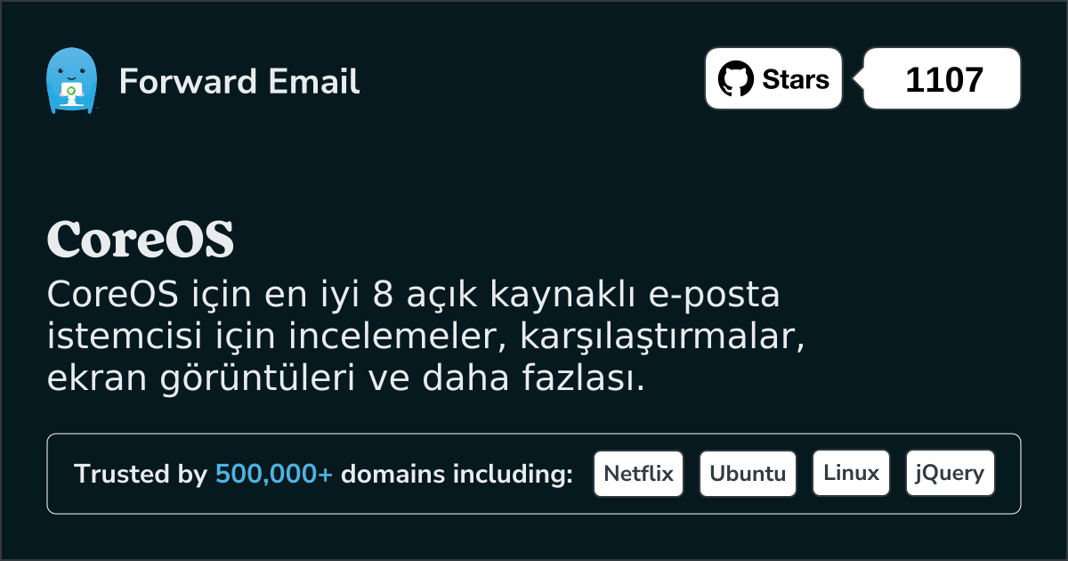 2025 CoreOS için En İyi 8 Açık Kaynaklı E-posta İstemcisi