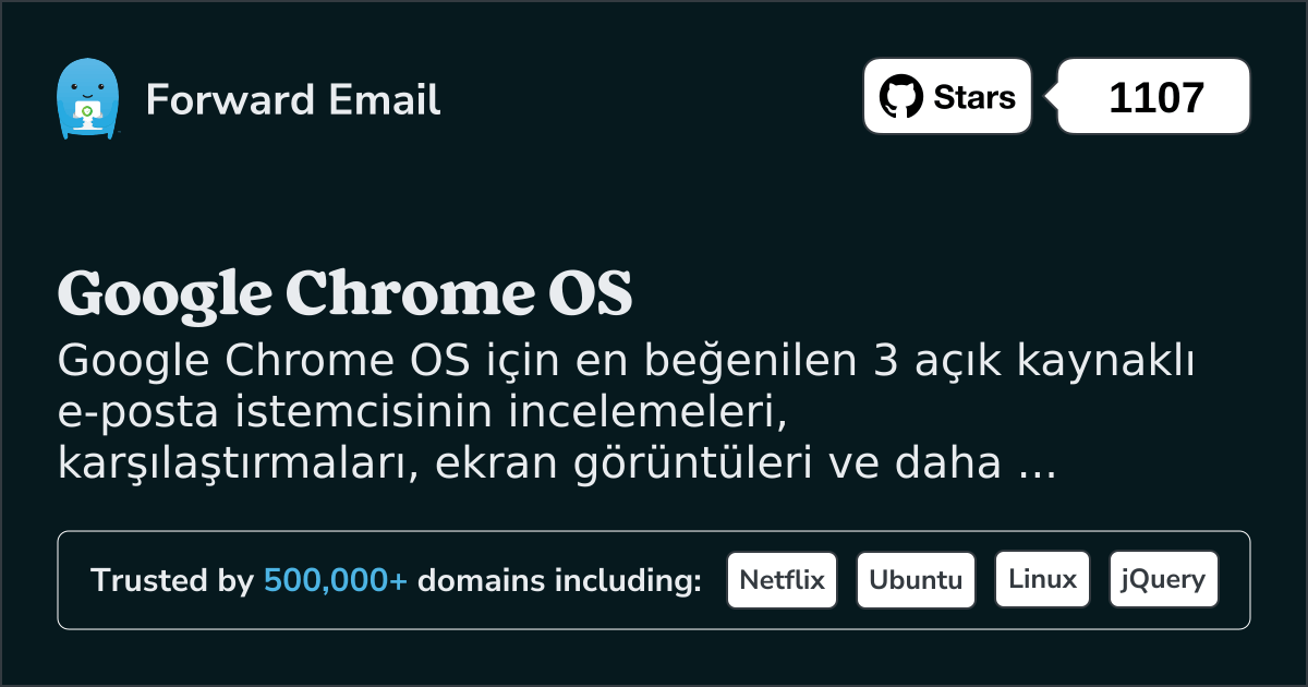 2025 Google Chrome OS için Favorilere Eklenen 3 Açık Kaynaklı E-posta İstemcisi