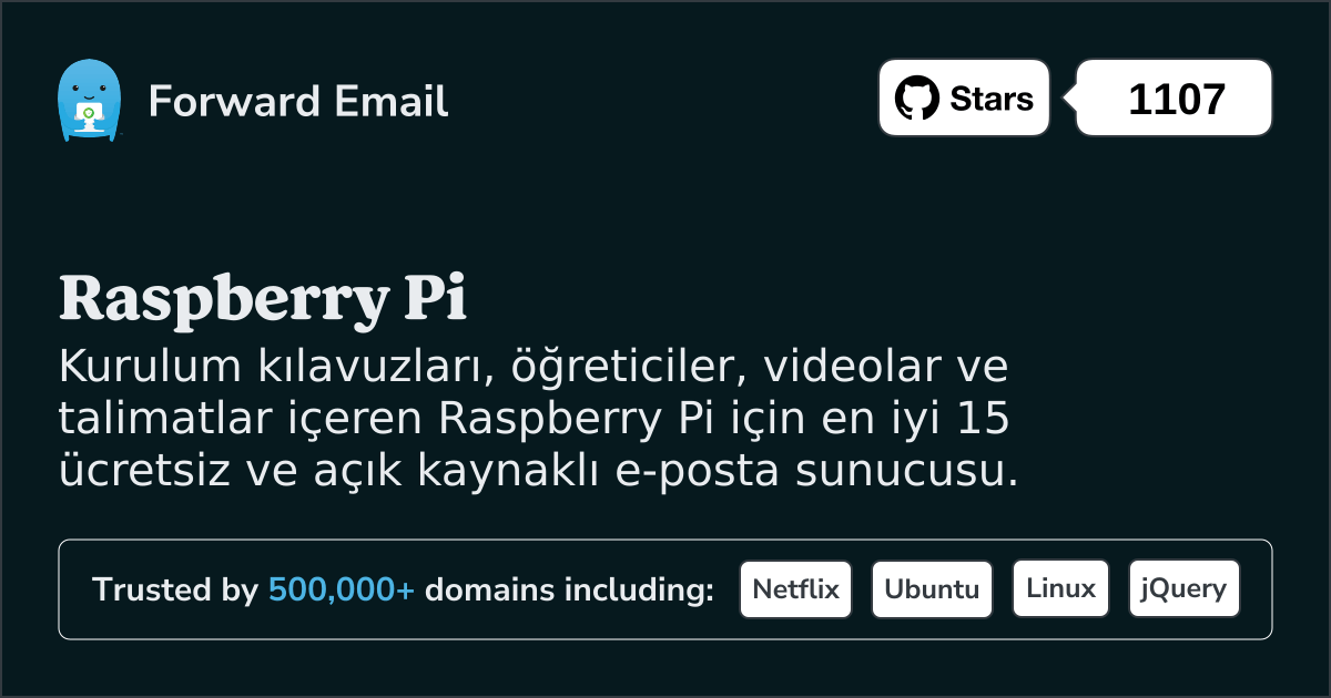 2025 Raspberry Pi için En İyi 15 Açık Kaynaklı E-posta Sunucusu