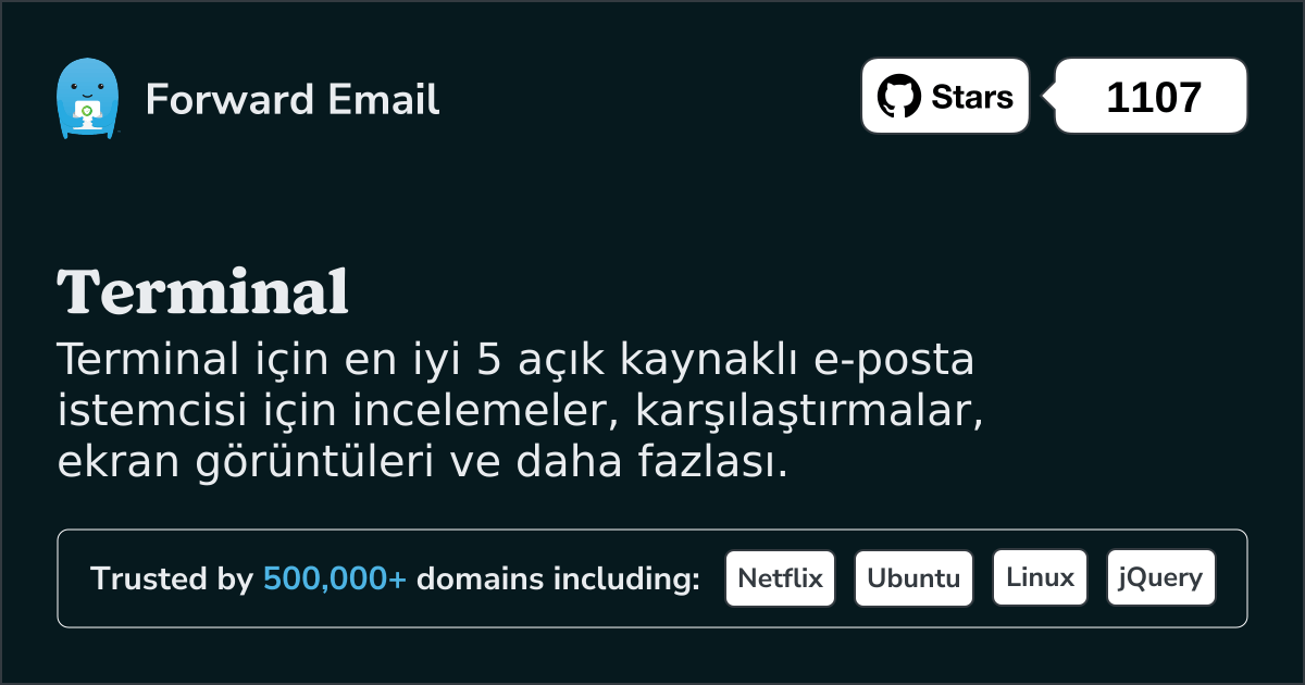 2025 Terminal için En İyi 5 Açık Kaynaklı E-posta İstemcisi