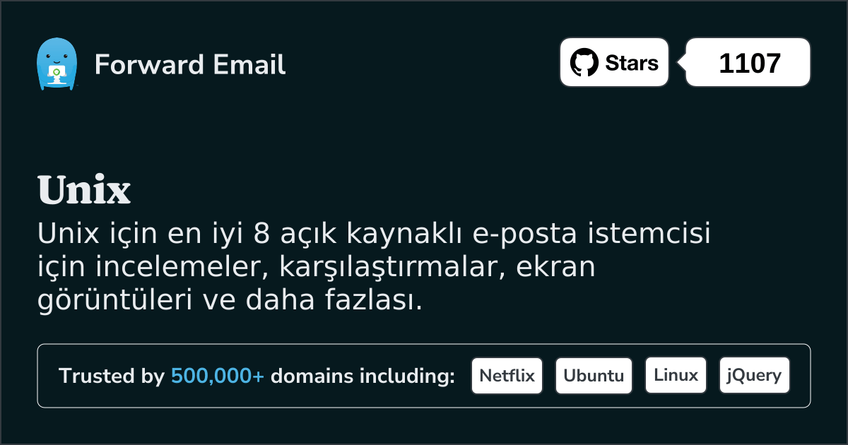 2025 Unix için En İyi 8 Açık Kaynaklı E-posta İstemcisi