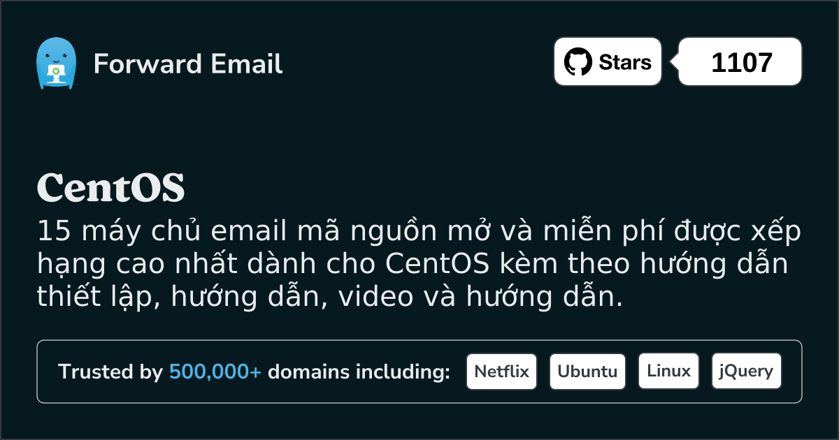 15 Máy chủ email nguồn mở được đánh giá cao nhất cho CentOS năm 2025