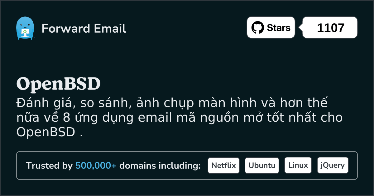 8 ứng dụng email nguồn mở tốt nhất cho OpenBSD năm 2025