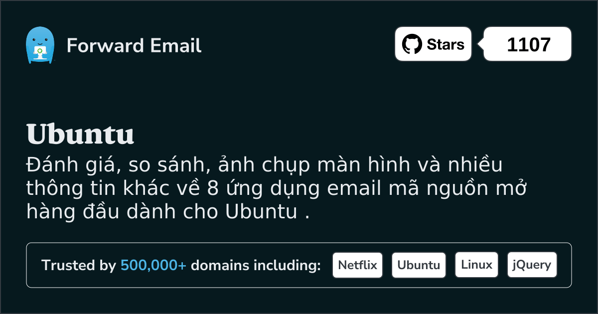 8 ứng dụng email nguồn mở hàng đầu cho Ubuntu năm 2025
