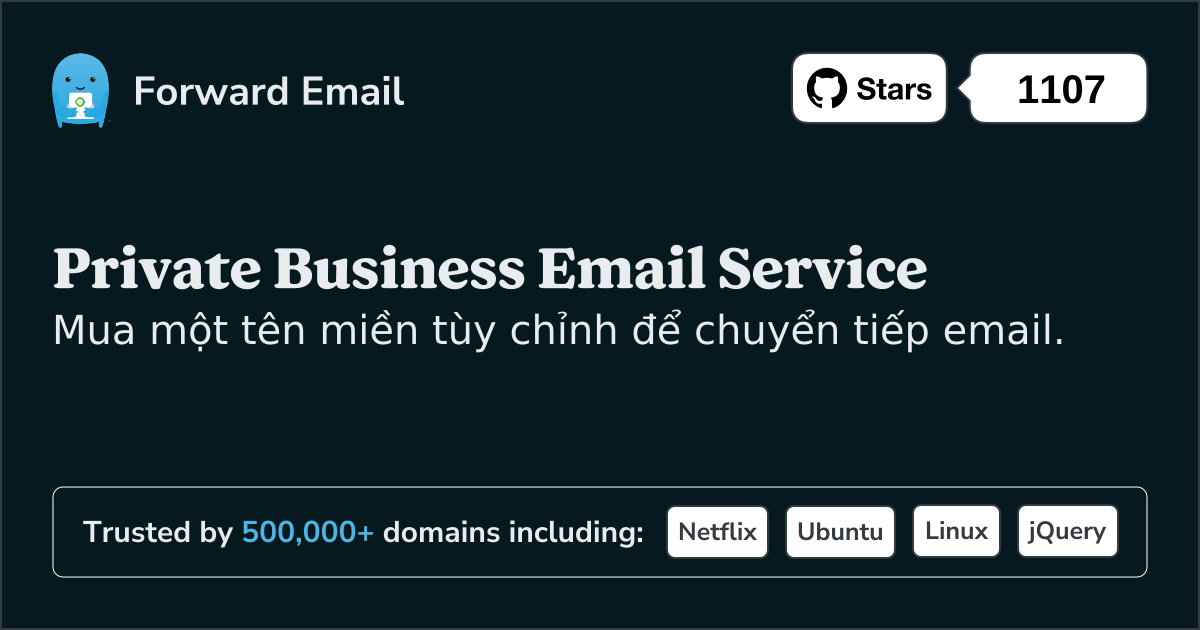 Đăng ký tên miền tùy chỉnh cho email